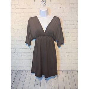 Fashion exit low-cut mini dress medium